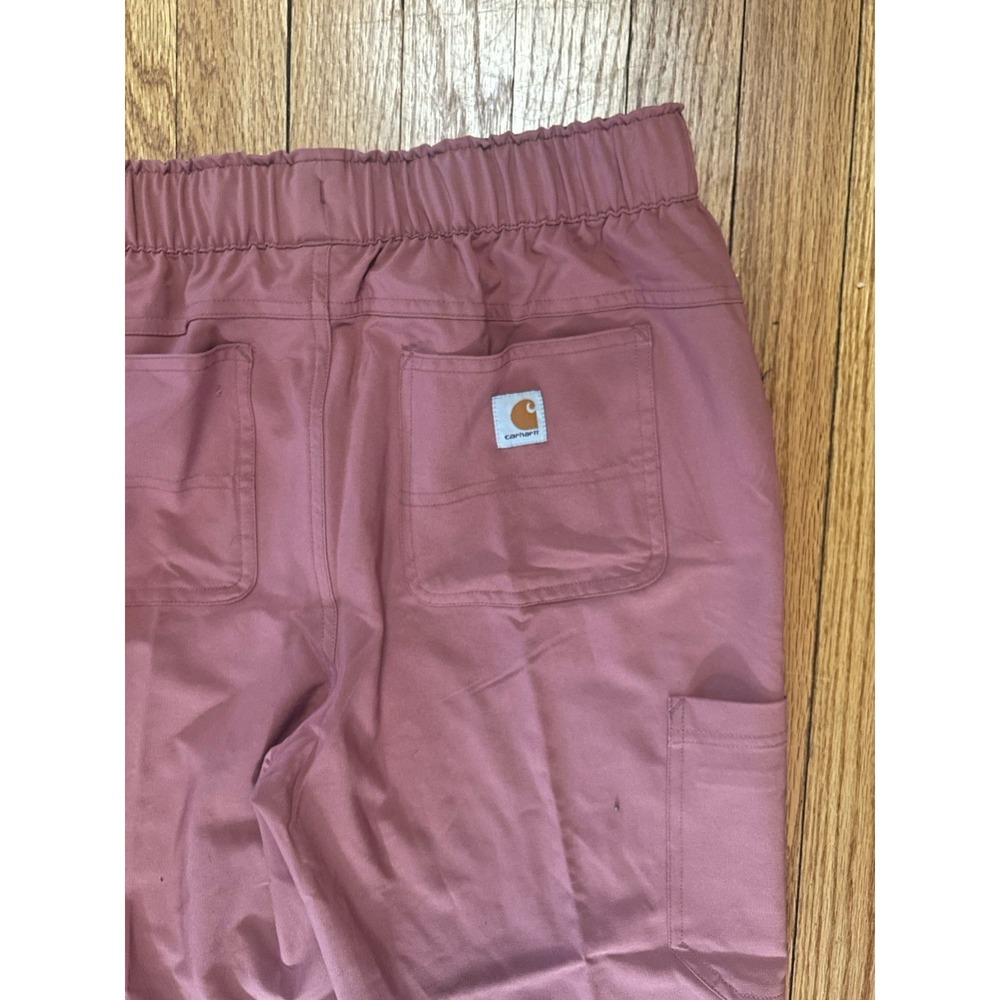 NWT Carhartt Women's Force Cross-Flex Modern Fit Straight Leg Pants Size XS Reg - Picture 7 of 7